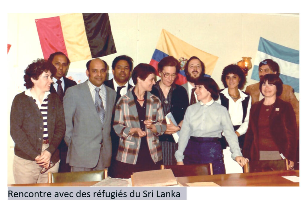 Rencontre avec des réfugiés du Sri Lanka