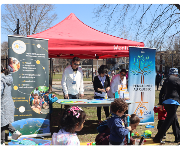 Fête du printemps à Ville-Émard-Côte-St-Paul__centre social d'aide aux immigrants